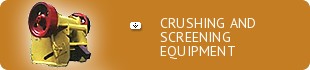 Crushing and screening equipment